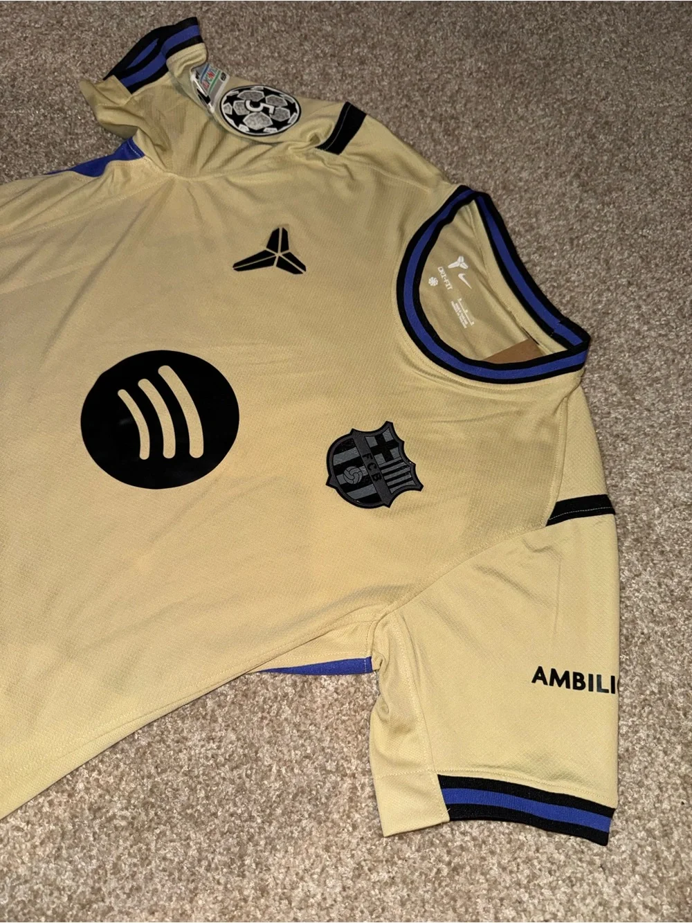 Nike FC Barcelona x Kobe 2026 F.De Jong #21 Men’s Away Soccer Jersey 🆕